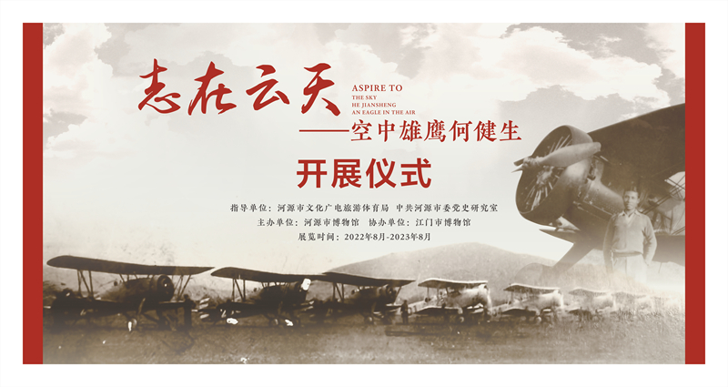 《志在云天——空中雄鹰何健生》 专题展览开展