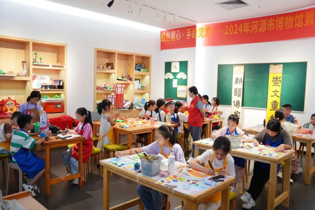 “红色童心 手绘党恩”主题手工作品网络投票开始啦！
